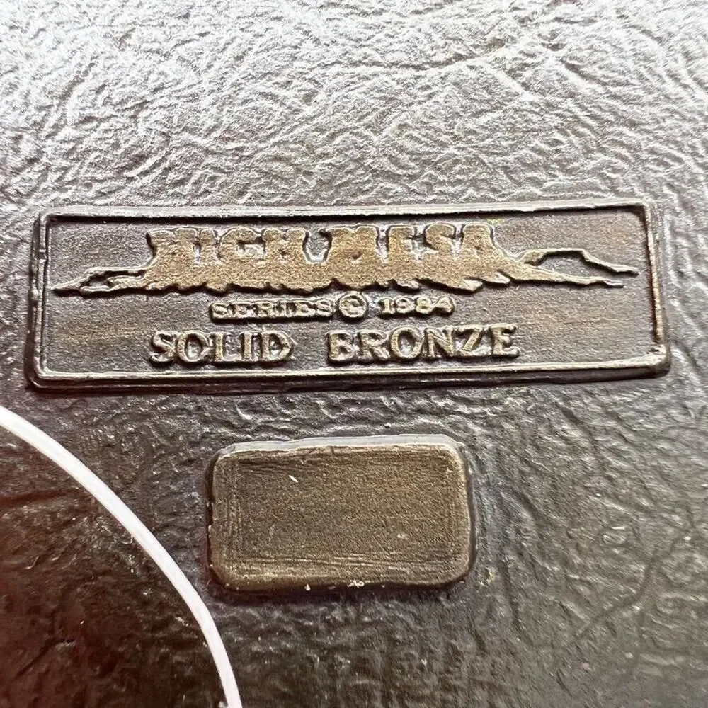 Vintage High Mesa Solid Bronze Colorado Springs Belt Buckle ✨